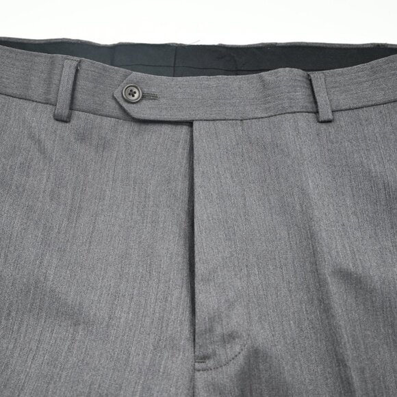 PRISTINE Brooks Brothers Custom Made Gray Fine Herringbone Wool Suit 44Xl 38W - Picture 8 of 11